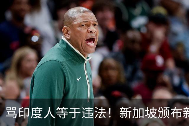 骂印度人等于违法！新加坡颁布新法，不许把矛盾烧到族群身上！